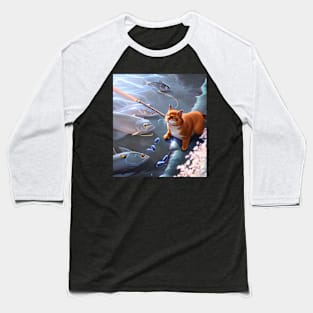 Hilarious Fishing of the German Rex Baseball T-Shirt